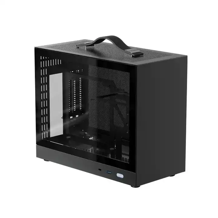 S500BK ITX MINI petit boîtier Portable HTPC ordinateur de bureau PC boîtier de jeu