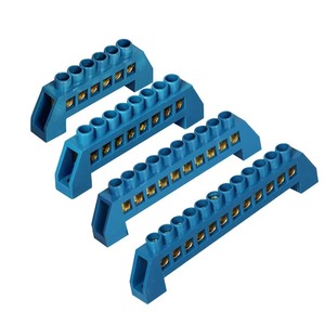 XP0609K-6P Rail <strong>Type</strong> Brass Earth <strong>Terminal</strong> <strong>Block</strong> 8P 10P Screw <strong>Fixed</strong> Bridge <strong>Type</strong> <strong>Terminal</strong> <strong>Blocks</strong> - Product Image 5
