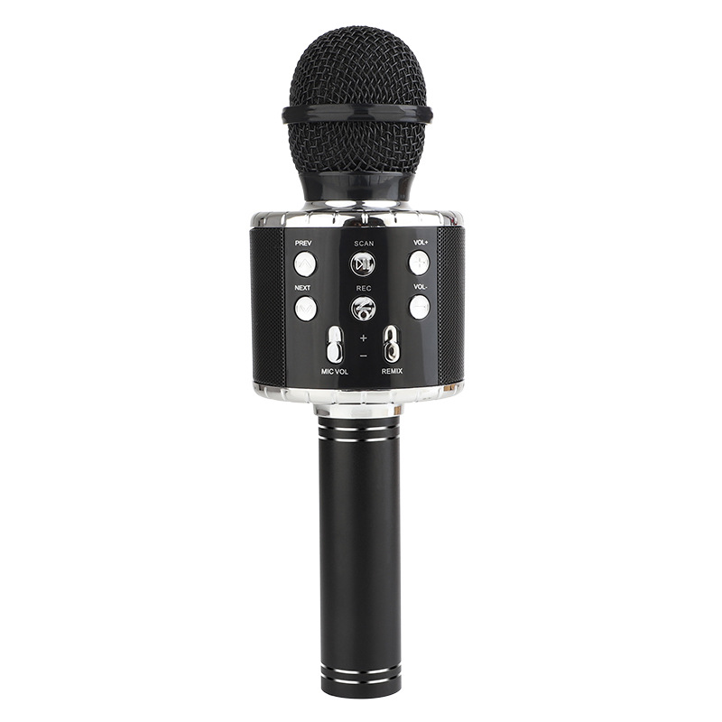 858L Black with LED Light