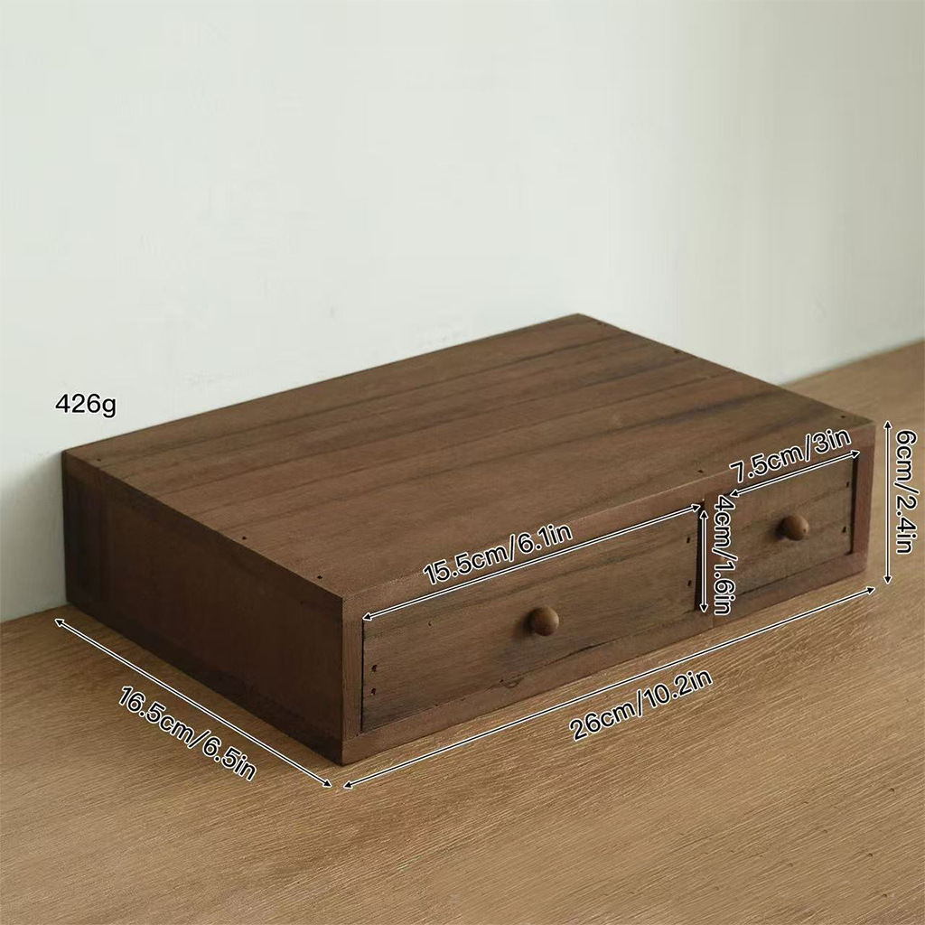 Caja de almacenamiento con un cajón