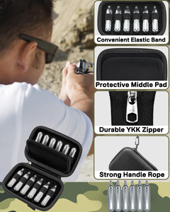 CO2 Hộp mực lưu trữ trường hợp Tương thích với umarexss leland 12-gram 8-gram powerlet Hộp mực du lịch di động trường hợp - Product Image 3