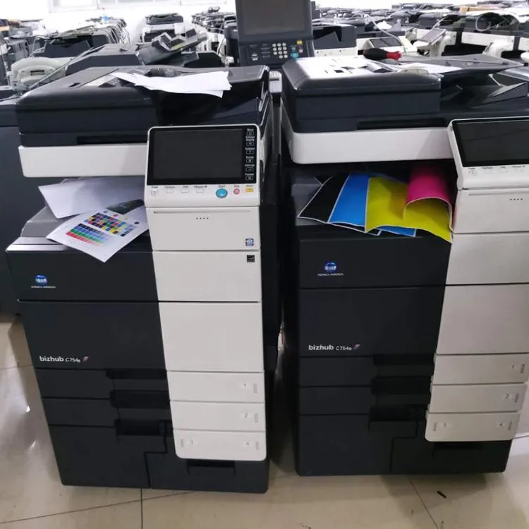 Kualitas Tinggi untuk Printer Mesin Fotokopi Bekas Konica Minolta Mesin Cetak Press C654 C754