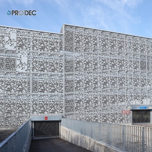 Aluminium paneele Außenwand teiler kinetische Phomi-Verkleidung Außengebäude Fassade Aluminium fassade