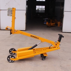 Semi Electric Mobile Small Cargo Handing <strong>Pallet</strong> Fork <strong>Loading</strong> and <strong>Unloading</strong> Truck - Product Image 5