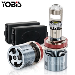 Mini Len LED A80 H4 หลอดไฟ H7 LED ไฟหน้าไฟต่ําโปรเจคเตอร์ 9005 HB3 9006 HB4 80W รถยนต์หลอดไฟ 30000LM ชุด - Product Image 1