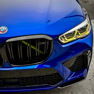 X5 X6 สีเหลืองCSLไฟวิ่งกลางวันLEDบอร์ดชิปชุดสําหรับBmwสีเหลืองDRL G05 G06 F95 X5M F96 X6M 2020-2021 - Product Image 1