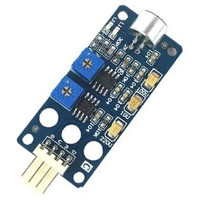 デジタルアナログ音声検出モジュールLM386音声認識音声制御スイッチマイクセンサーモジュール - Product Image 2
