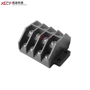 XLCF 4-XX-02端子間隔10mm 4mm ² Max 30A高電流真鍮端子ブロック - Product Image 1