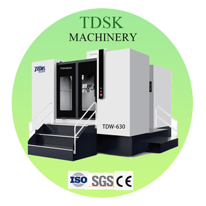 TDW630 <strong>4</strong> Axis CNC Horizontal Machining <strong>Center</strong> Bt50 Cutting Metal Working Machine HMC630 Horizontal Cnc Milling Machine for Sale - Product Image 1