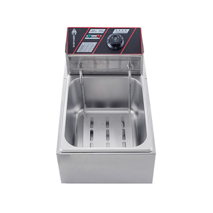 Friggitrice per friggitrice commerciale 4L 6L 8L funzioni Multiple per ciambella elettrica - Product Image 3