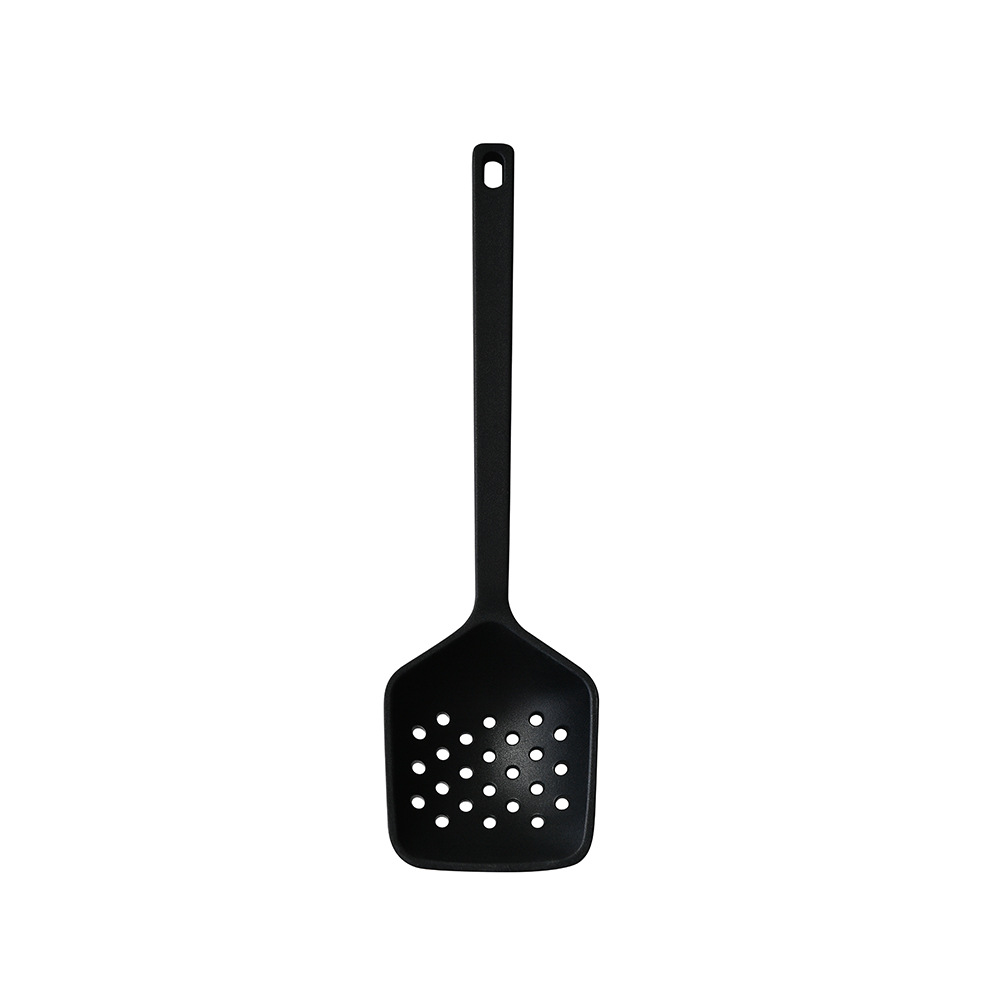 Cucchiaio nero forato