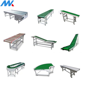 Cinta transportadora de potencia, mesa de grado alimenticio para carga de camiones, descarga en forma de V, bobinadora, cinta transportadora de goma ancha - Product Image 4