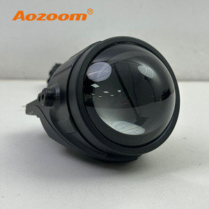 Toyota Alphard için Aozoom 3 renk Led sis işık 3.0 inç araba Bi Led Lens projektör bi-led sarı sis lambası - Product Image 6
