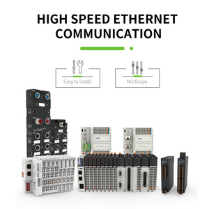 Großhandels preis 16/32 Digitaler Ein-und Ausgang Remote-E/A-Modul Profinet/Ether CAT/Modbus TCP/CC-LINK Plc Programming Controller