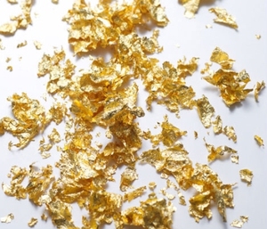 24K vàng lá mặt kem lotion mỹ phẩm cơ thể giữ ẩm với nghệ thuật trang trí 24K vàng mặt kem trang trí - Product Image 3