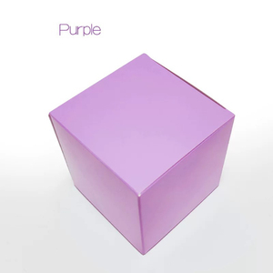 化妆品玩具包装定制印刷彩色方形纸盒纯色 - Product Image 5