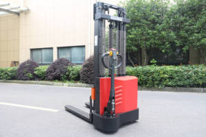経済タイプ1200kg電動スタッカー1.2トントランシーバー電動スタッカーミニスタッカー - Product Image 3