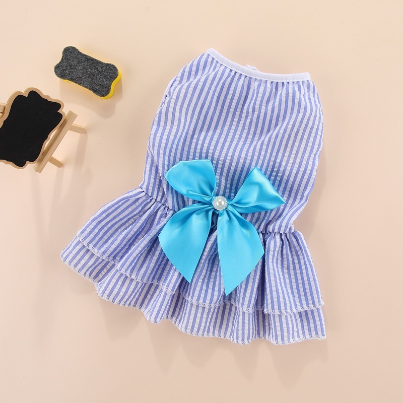 Jupe papillon bleue