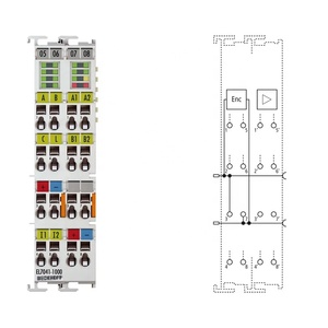 Beckhoff EL7041 EtherCATターミナル1チャンネルモーションインターフェースステッピングモーター48VDC 5A、インクリメンタルエンコーダー付き - Product Image 3