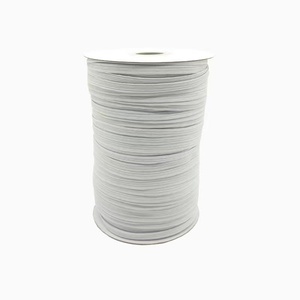 OEM Tùy Chỉnh 100% Bông Đàn Hồi Dây Ràng Buộc Đàn Hồi Cao Sợi Dây Thừng Vòng Trong Tùy Chỉnh Màu Sắc Cho Quần Áo - Product Image 2