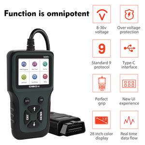 V311 Car <strong>Code</strong> <strong>Reader</strong> Handheld With Screen Car Diagnosis Universal OBD <strong>Engine</strong> ODB2 Scanner Automatic Diagnosis Tool - Product Image 5