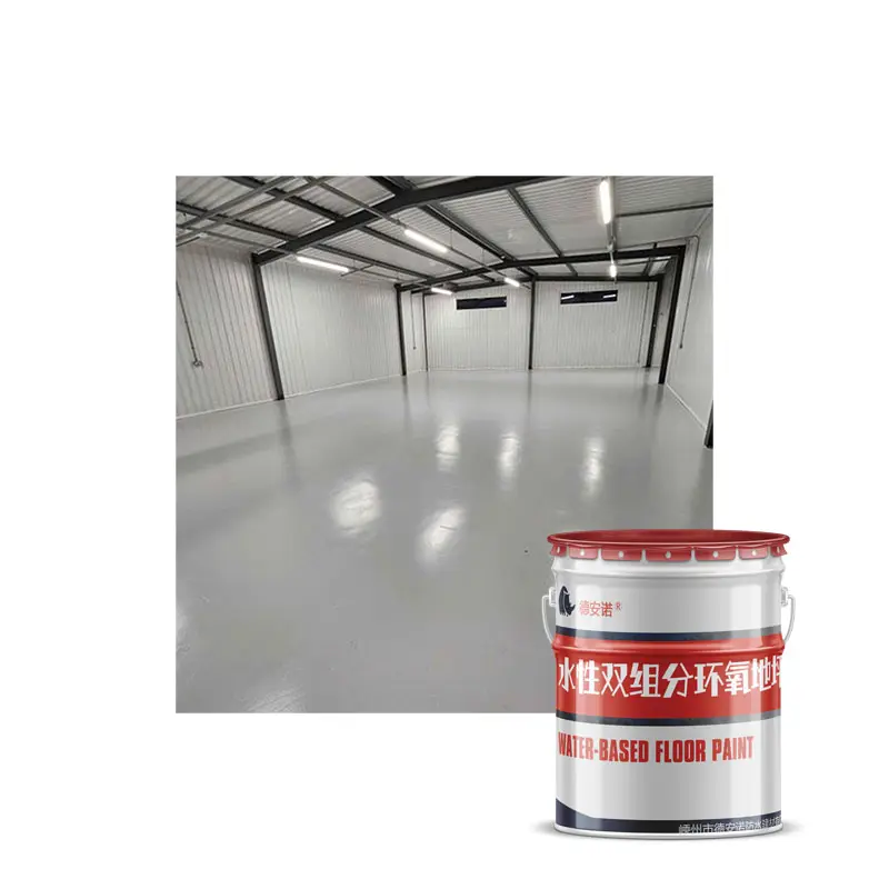Pintura para pisos Agente de curado epoxi Taller de garaje líquido Personalización de piso de fábrica