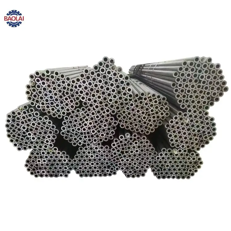 E355 pipa besi hitam tabung mulus bulat baja karbon tabung logam cepat