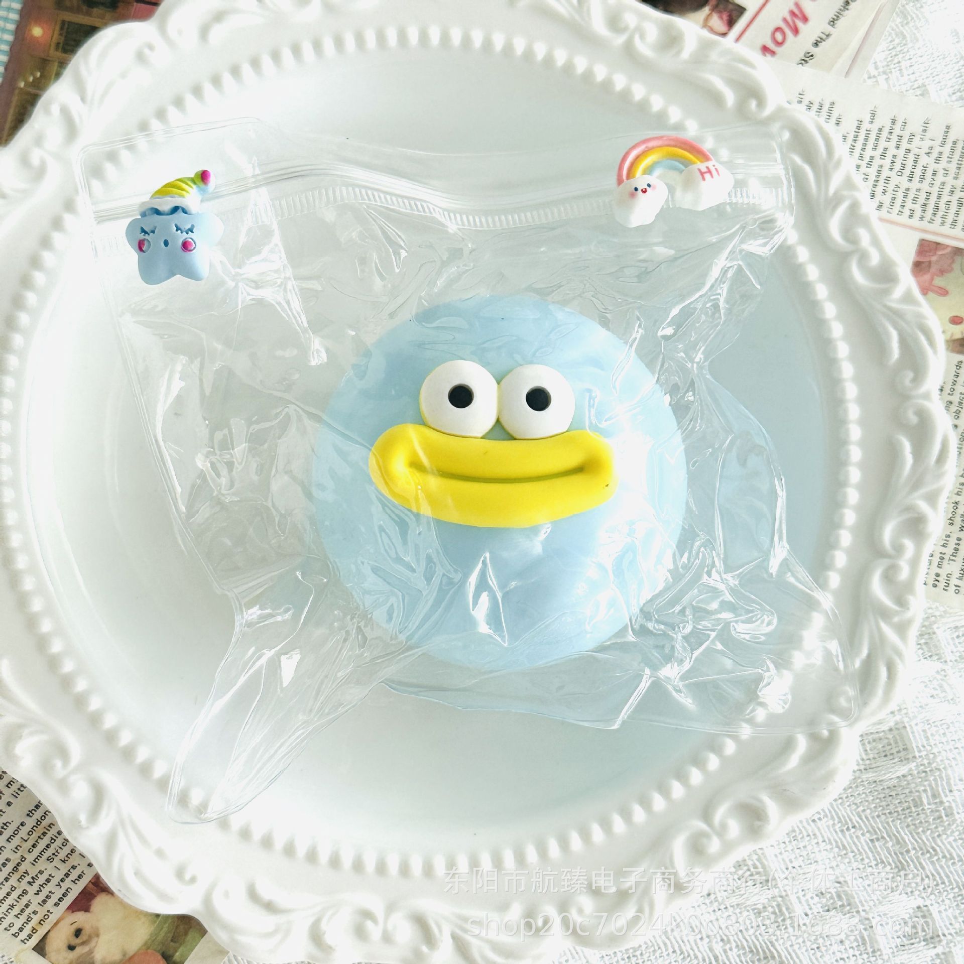 10CM Large Blue Giant Eye Design