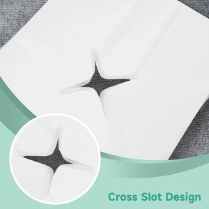 Anında masajlar için tek kullanımlık monte yüz beşiği olmayan dokuma yumuşak yüklemek için basit - Product Image 3