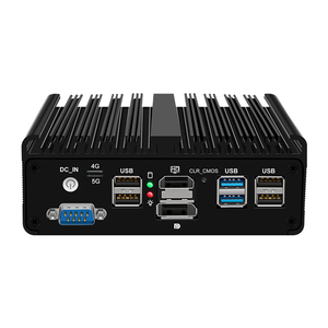 12th Gen In-tel Firewall Computer N100 Soft Router 4x2,5G i226 i225 LAN NVMe Industrial Fanless Mini PC pfSense PVE ESXi