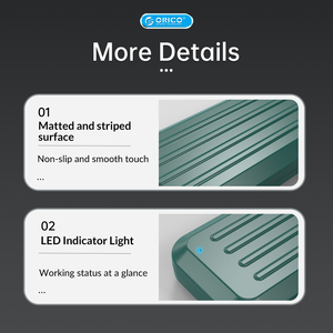 Yeni varış USB3.1 Gen1 tip-c 6Gbps M.2 SATA SSD muhafaza sabit Disk kutu - Product Image 6
