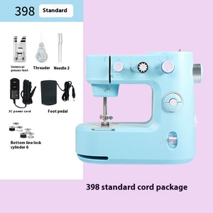 Máquina DE COSER eléctrica, máquina de coser portátil para el hogar, kit de tejer Overlock, máquina de coser multifunción - Product Image 4