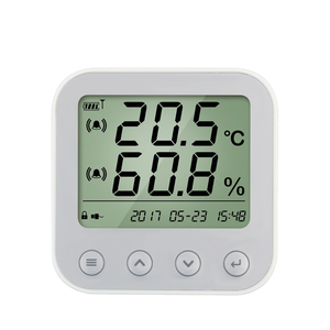 Medidor de temperatura y humedad de alta precisión Original recargable, termómetro Digital de laboratorio de almacén frío, precios, alarma de sonido - Product Image 1
