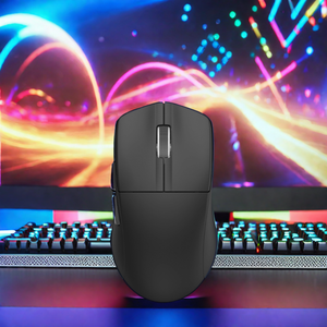 PAW3395センサー軽量4Kポーリング5つのプログラム可能なボタンワイヤレスゲーミングマウストライモード充電式パワーゲーマー - Product Image 1
