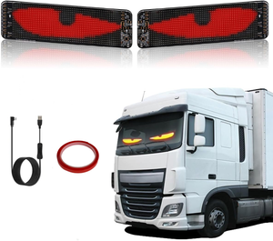 App Devil Eye programmazione di testo fai da te e modelli flessibili per auto Soft Screen Display pubblicitario per camion luce notturna a LED - Product Image 3