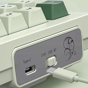 LANGTU LT95 <strong>Mechanical</strong> Gaming <strong>Keyboard</strong> 98 Keys RGB Backlit <strong>Programmable</strong> <strong>Keyboard</strong> 96% <strong>Keyboard</strong> With Pre-lubed Linear Switch - Product Image 2
