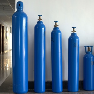 直供工厂6.7L/10L/13.4l/40L/50l医疗设备和带阀的空钢氧气瓶用于救护车 - Product Image 1