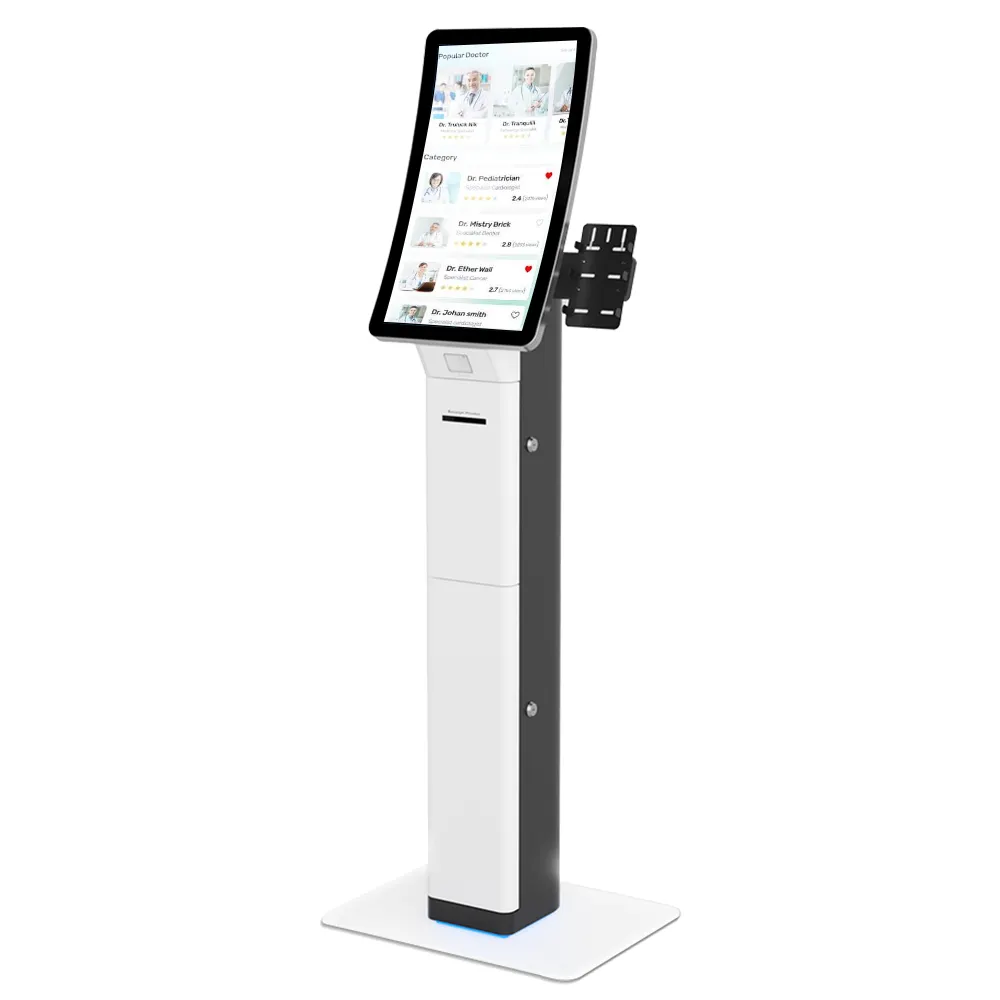 Usingwin 23.6 ''thông minh Nhà hàng đặt hàng POS thanh toán thiết bị đầu cuối kiosk tự dịch vụ màn hình cảm ứng