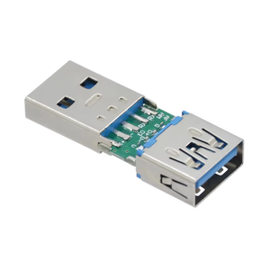 Usb 3.0母对公适配器通孔9针2合1 Usb A插头到具有印刷电路板长度34.0毫米的插座连接器转换器 - Product Image 4