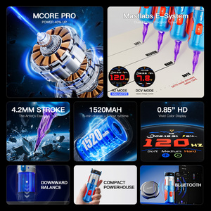 Mast Racer Pro <span class=keywords><strong>Armor</strong></span> Phiên Bản Không Dây Hình Xăm Máy 4.2Mm Đột Quỵ Mcore-Pro Động Cơ 2 Pin Hình Xăm Bút - Product Image 3