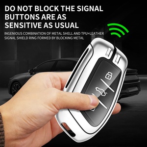 For <strong>Key</strong> Program Protection <strong>MG</strong> <strong>ZS</strong> With Star Stop Zinc Alloy Car <strong>Key</strong> Cover With Keychain - Product Image 5