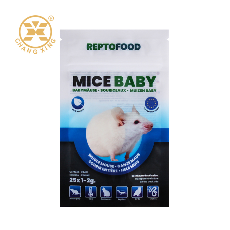 Sac thermoscellé pour aliments pour animaux