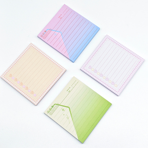 新上市高品质记事本个性化文具定制印刷带标志的便签 - Product Image 1