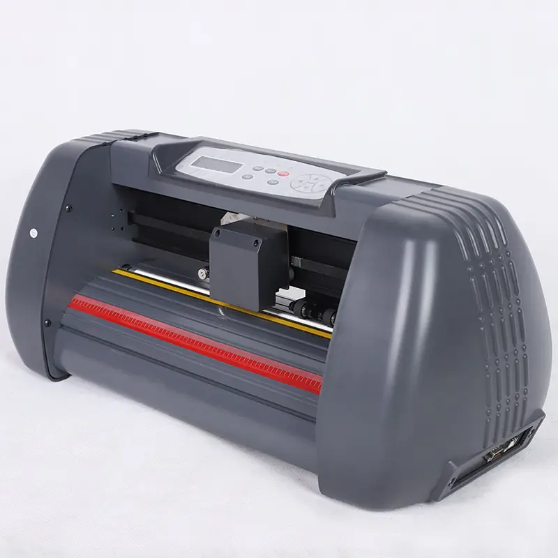 Plotter de corte de vinilo de escritorio Mini A3 aprobado por la CE, impresora cortadora de letreros con Signmaster
