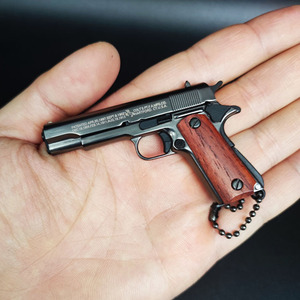 Colt 1911 oyuncak tabanca Metal modeli koleksiyonu kartuş klip Bullet gerçekçi anahtarlık taşınabilir erkek Colt 1911 oyuncak tabanca - Product Image 3