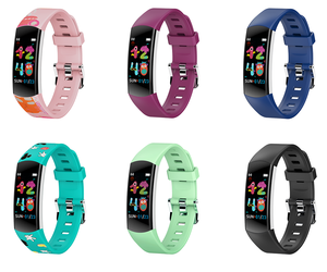 Popular Waterproof 0.96 Inch Mini Touch Screen Multi <strong>Function</strong> App <strong>Control</strong> Watch for Children Blue Tooth Bt Smart Watches - Product Image 2