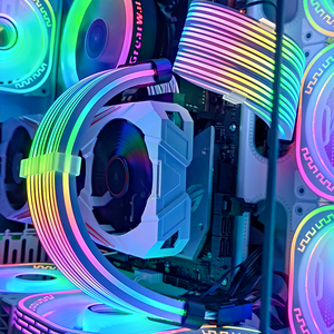 Nuovo stile di fabbrica Gaming Computer ATX PSU cavo cavo GPU 5V 3pin estensioni cavo ARGB per Custom PC build - Product Image 4