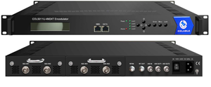 Trasmissione TV digitale 4 canali HD SDI Encoder modulatore dvb-t mpeg2/h.264 Encodeing CATV QAM ATSC ISDB modulatore COL5011U
