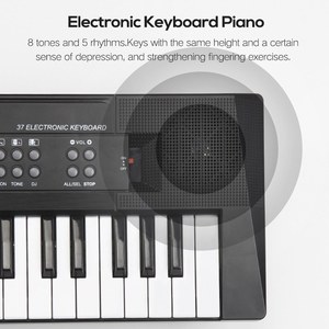 Teclado electrónico de música Digital para niños, Piano eléctrico multifuncional para estudiantes, con función de micrófono Musical, 61 teclas - Product Image 3