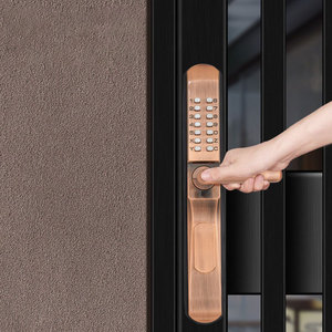 Yükseltildi su geçirmez ve antifriz Villa kapısı kilit açık su geçirmez tek ve çift taraflı mekanik şifreli kilit - Product Image 5